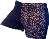 Gem Gear 4 Panel Brown Leopard Compression Shorts Gem Gear 4 Panel Brown Leopard Compression Shorts