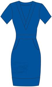 Emerson Street Florida Womens Cozy Dress