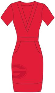 Emerson Street Georgia Womens Cozy Dress
