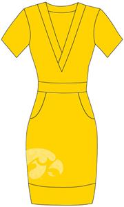 Emerson Street Iowa Hawkeyes Womens Cozy Dress