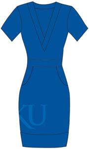 Emerson Street Kansas Jayhawks Womens Cozy Dress