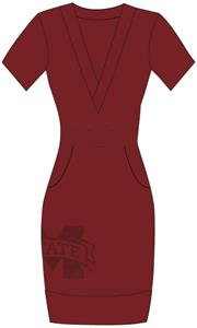 Emerson Street Mississippi St Womens Cozy Dress
