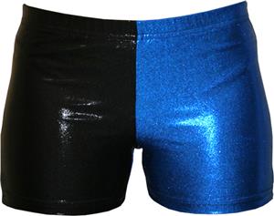 Gem Gear 4 Panel Royal Metallic Compression Short