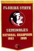 Winning Streak NCAA Florida State Dynasty Banner