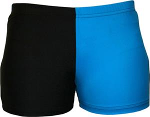 Gem Gear 4 Panel Turquoise Compression Shorts