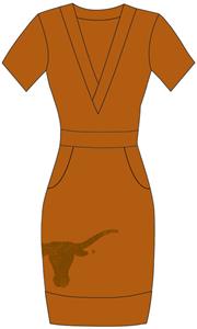 Emerson Street Texas Longhorns Womens Cozy Dress