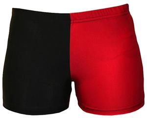 Gem Gear 4 Panel Red Compression Shorts