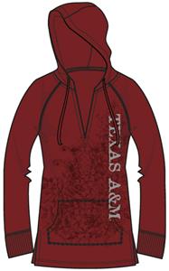 Texas A&M Womens Cozy Pullover Hoody
