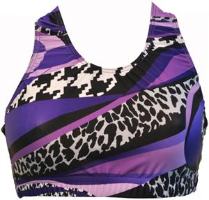 Gem Gear Purple Mamba Racer Back Bra