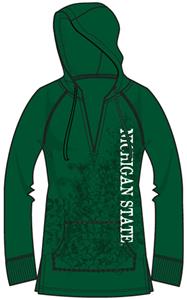 Michigan State Womens Cozy Pullover Hoody