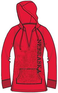 Emerson Street Nebraska Womens Cozy Pullover Hoody