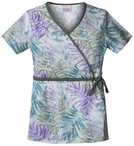 Skechers Women's Mock Wrap Scrub Top