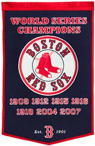 Winning Streak MLB Boston Red Sox Dynasty Banner