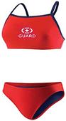 Adoretex Womens Lifeguard Piped 2-Piece Swimsuit