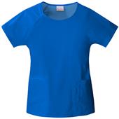Skechers Women's Two Pocket Round Neck Scrub Top