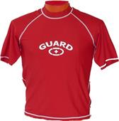 Adoretex Mens Short Sleeve Rash Guard with Logo