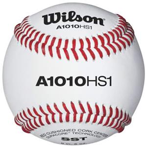 Wilson NFHS Baseballs Grade B Leather (1 DOZ)