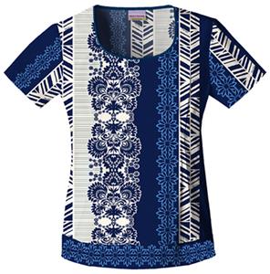 Skechers Women's Scoop Neck Scrub Top