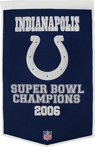 Winning Streak NFL Indianapolis Colts Banner