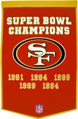 Winning Streak NFL San Francisco 49ers Banner Winning Streak NFL San Francisco 49ers Banner