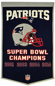 Winning Streak NFL New England Patriots Banner