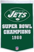 Winning Streak NFL New York Jets Dynasty Banner