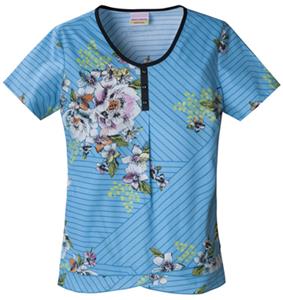 Skechers Women's Curved V-Neck Scrub Top