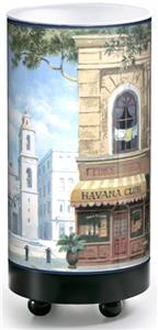 Illumalite Designs Havana Street Scene Table Lamp