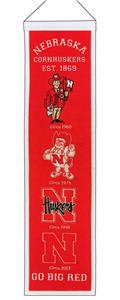 Winning Streak NCAA University of Nebraska Banner