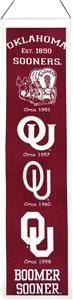 Winning Streak NCAA Oklahoma University Banner