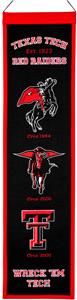 Winning Streak NCAA Texas Tech Heritage Banner 