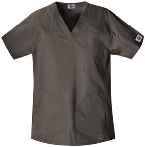 Dickies Unisex Enzyme Washed Yoke Scrub Tops