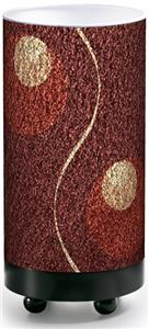 Illumalite Designs Burgundy Circle Accent Lamp