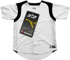 3n2 Full-Button Short Sleeve Baseball Jersey