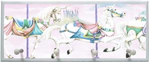 Illumalite Designs Unicorn Carousel Wall Plaque