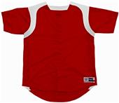 3n2 Women/Girls Faux Full-Button Softball Jersey 3n2 Women/Girls Faux Full-Button Softball Jersey