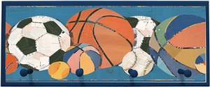 Illumalite Designs Sports Balls Wall Plaque
