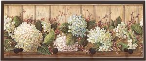 Illumalite Designs Hydrangea Shelf Wall Plaque 