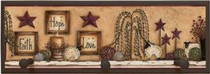 Illumalite Designs Faith Hope Love Wall Plaque