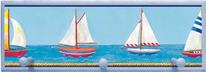 Illumalite Designs Sailboats Wall Plaque