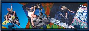 Illumalite Designs Skateboarding Wall Plaque