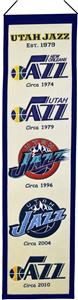 Winning Streak NBA Utah Jazz Heritage Banner