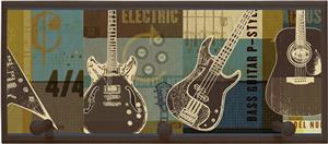 Illumalite Designs Guitar Collage Wall Plaque
