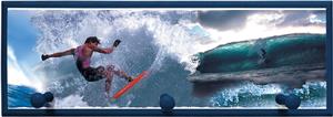 Illumalite Designs Surfer Wall Plaque