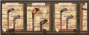 Illumalite Designs Vintage Clubs Wall Plaque
