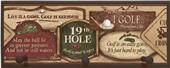 Illumalite Designs Golf Signs Wall Plaque