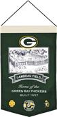 Winning Streak NFL Lambeau Field Banner Winning Streak NFL Lambeau Field Banner