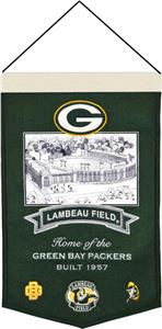 Winning Streak NFL Lambeau Field Banner