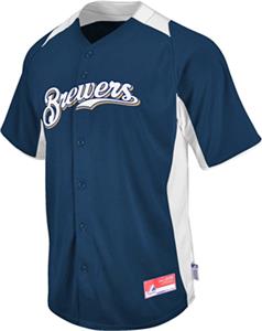 MLB Cool Base BP Milwaukee Brewers Baseball Jersey