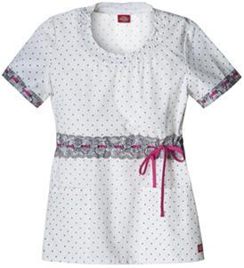 Dickies Women's Re-Invintage Round Neck Scrub Tops